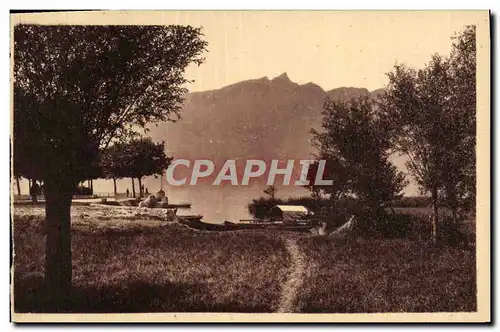 Ansichtskarte AK Lac Du Bourget Le Petit Port et la Dent du Chat