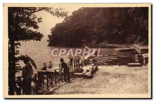 Ansichtskarte AK Environs D&#39Aix Les Bains Bourdeau Le Petit Port