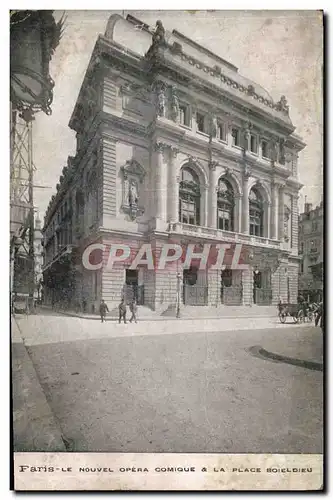 Ansichtskarte AK Paris Le Nouvel Opera Comique La Plage