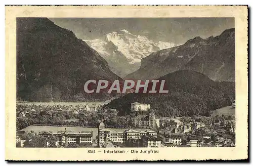 Cartes postales Interlaken Die Jungfrau