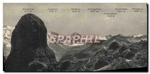 Cartes postales Gummihorn Grosshorn