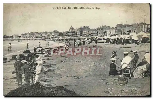 Cartes postales Les Sables D'Olonne Sur la Plage