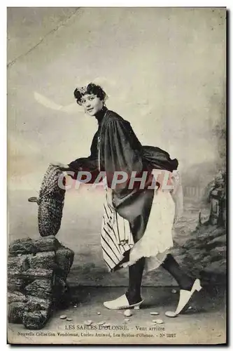 Cartes postales Les Sables D'Olonne Vent arriere Folklore