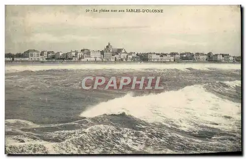 Cartes postales Sables D'olonne La Pleine Mer
