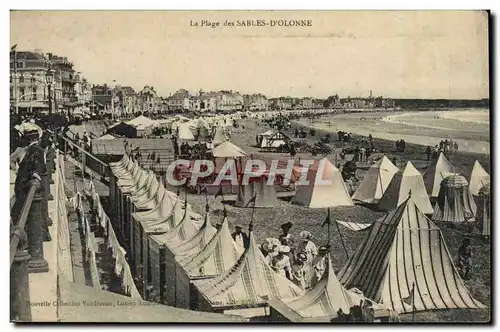 Cartes postales Sables D&#39olonne La plage