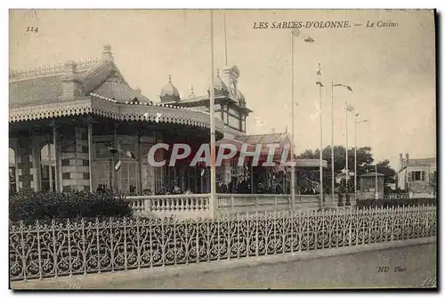 Cartes postales Les Sables D'Olonne Le Casino