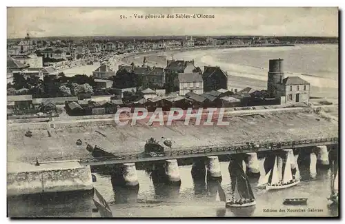Cartes postales Les Sables D'Olonne Vue Generale