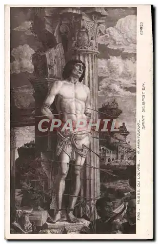 Cartes postales Versailles Musee Mantegna Saint Sebastien