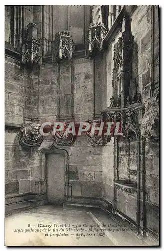 Cartes postales Cluny La Chapelle de Bourbon