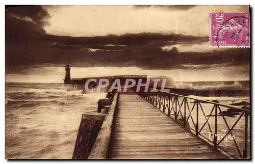 Cartes postales Tempete Aux Sables D'Olonne