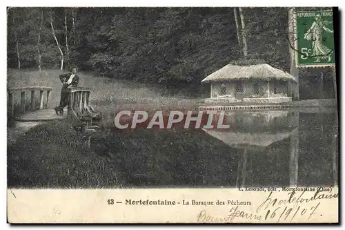 Cartes postales Mortefontaine La Baraque des Pecheurs