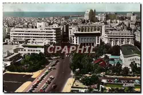 Cartes postales moderne Casablanca Avernue d'Amade