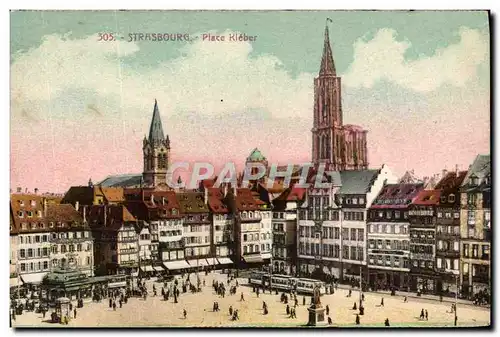 Cartes postales Strasbourg Place Kleber