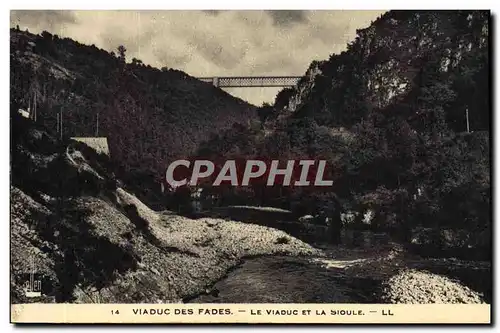 Ansichtskarte AK Viaduc Des Fades Le Viaduc et la Sioule