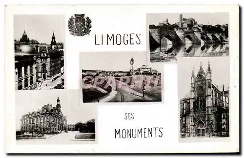 Cartes postales moderne Limoges Ses Monuments