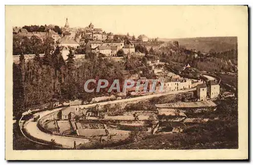 Cartes postales Avallon vue OPrise De La Morlande