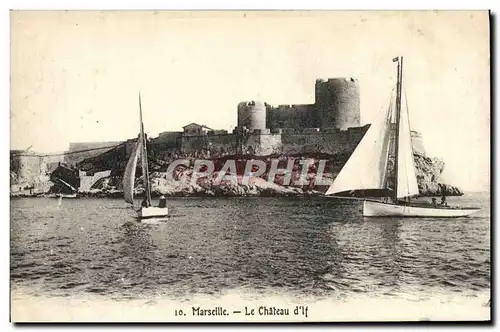 Cartes postales Marseille Le Chateau d&#39if