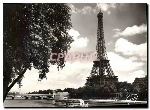 Cartes postales moderne Paris Et Ses Merveilles La Tour Eiffel Vue De l&#39Avenue De New York