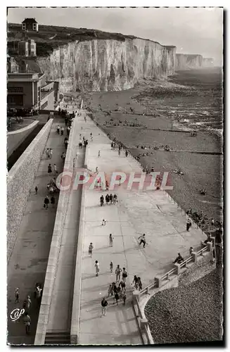 Cartes postales moderne Ault Vue Generale De La Digue Promenade