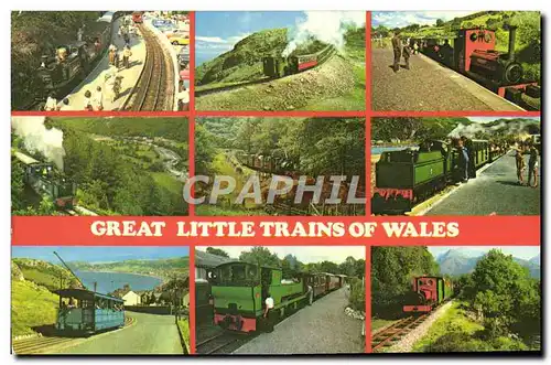 Moderne Karte Great Little Trains Of Wales