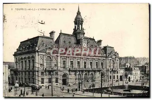 Cartes postales Tours L&#39Hotel De Ville