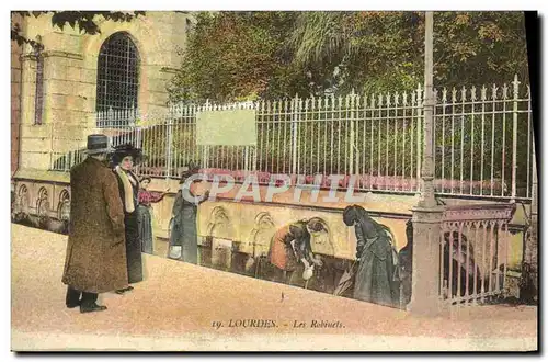 Cartes postales Lourdes Les Robinets