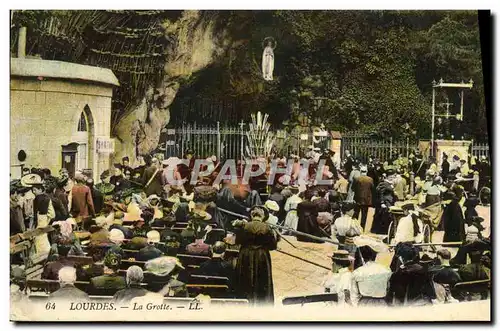 Cartes postales Lourdes La Grotte