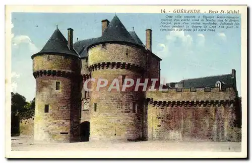 Cartes postales Guerande Porte St Michel