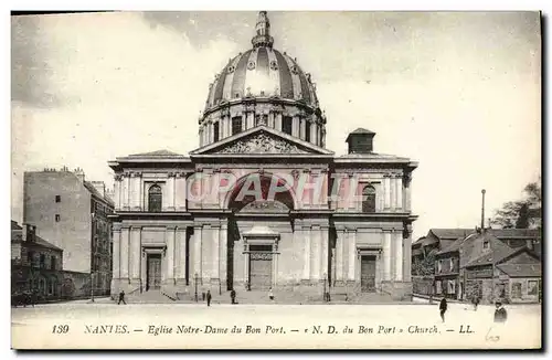 Ansichtskarte AK Nantes Eglise Notre Dame Du Bon Port