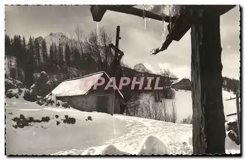 Cartes postales moderne Les Alpes Pittoresques Paysage De Neige