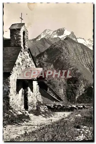 Cartes postales moderne Paysages Alpestres chapelle De Haute Montagne