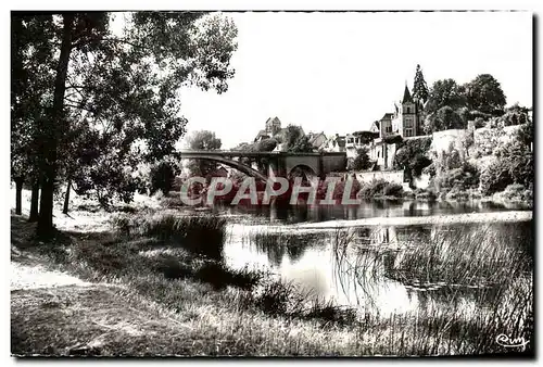 Cartes postales moderne La Roche Posay Les Bords De La Creuse