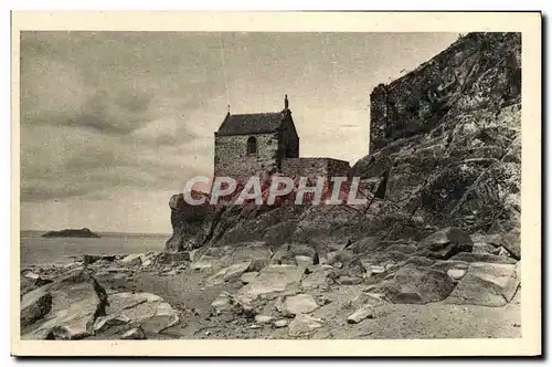 Cartes postales Mont Saint Michel La Chapelle Saint Aubert