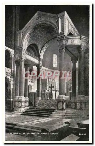 Cartes postales The High Altar Westminster Cathedral London