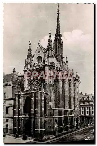 Moderne Karte Paris La Sainte Chapelle