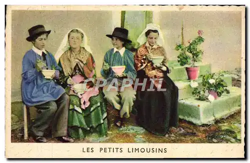 Cartes postales Les Petits Limousins Foklore