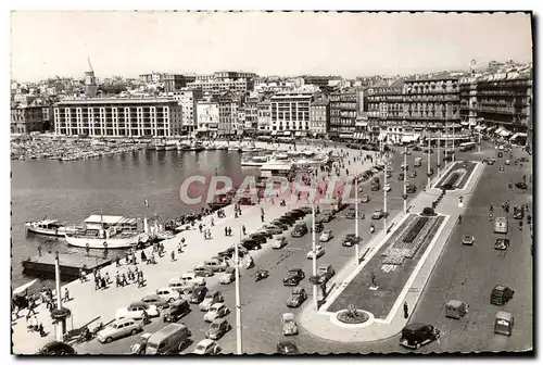 Cartes postales moderne Marseille Quai Des Belges Et Le Nouveau Jardin