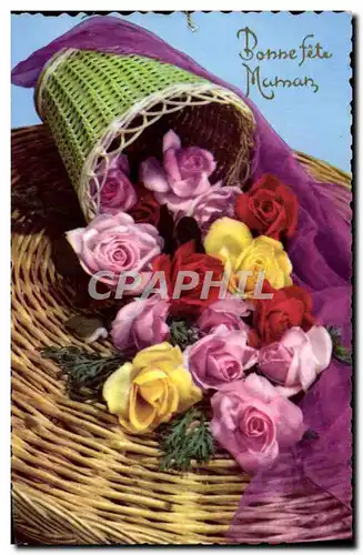 Cartes postales moderne Bonne Fete Maman Fleurs