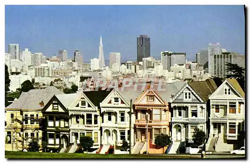 Cartes postales moderne San Francisco Victorian Buildings