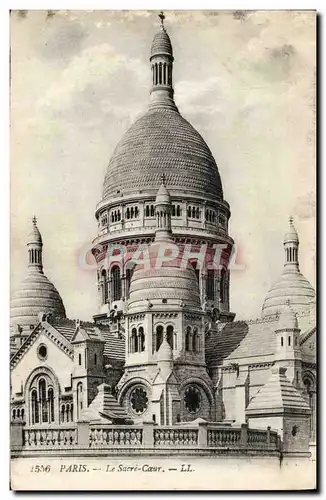 Cartes postales Paris Le Sacre Coeur