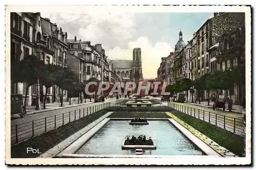 Cartes postales moderne Reims Cours JB Langlet