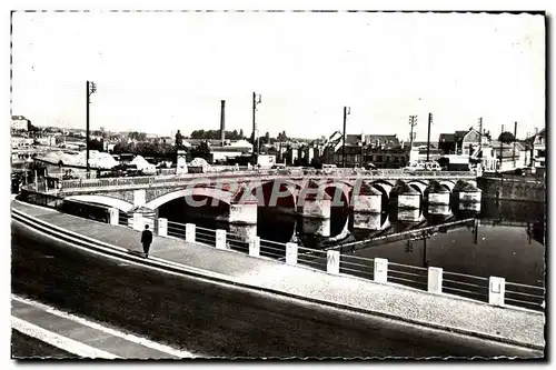 Cartes postales moderne Auxerre Le Pont Paul Bert