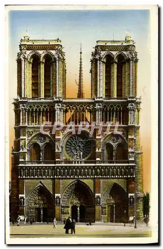 Cartes postales moderne Paris Et Ses Merveilles Notre Dame