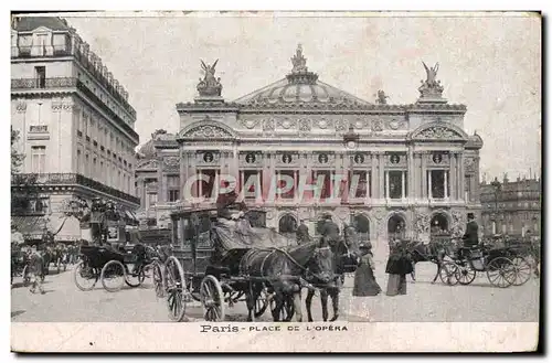 Cartes postales Paris Place De L&#39Opera