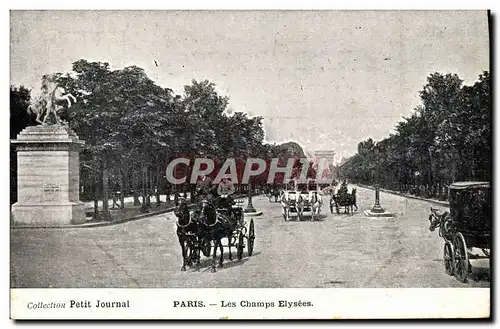 Cartes postales Paris Les Champs Elysees