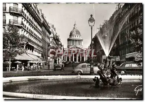 Cartes postales moderne Paris Et Ses Merveilles La Rue Soufflot Et Le Pantheon