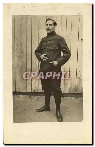 CARTE PHOTO Soldat Militaria