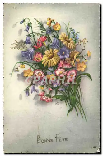 Cartes postales Bonne Fete Fleurs