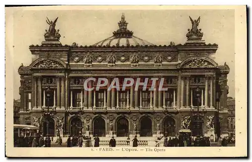 Cartes postales Paris L&#39Opera