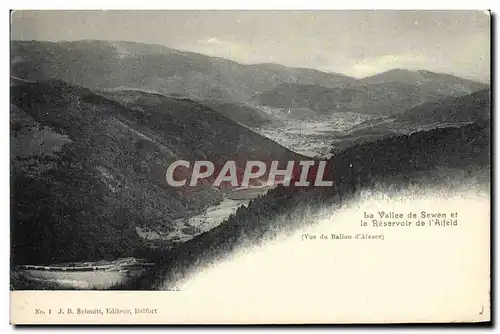 Cartes postales La Vallee De Sewen Et Le Reservoir De l'Alfeld